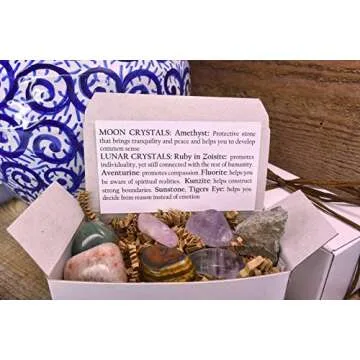 PISCES Zodiac Gemstone Kit Moon in Pisces Crystal Kit Pisces Stones Healing Crystal Set Healing Gemstones Complete Zodiac Moon in Pisces Set