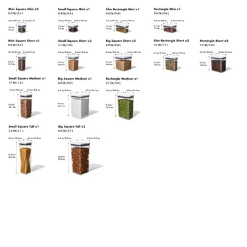 OXO Good Grips 20-Piece Airtight POP Container Set