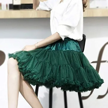 Colyanda 3-Layered Tulle Petticoat Womens Party Skirt