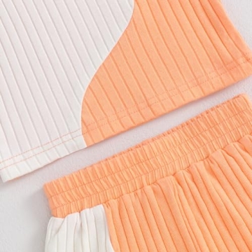 Cute Kupretty Baby Girl Summer Outfit for Toddlers