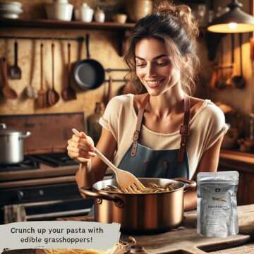 Unique Rice Field Grasshoppers - Crunchy Edible Snack