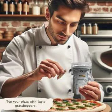 Unique Rice Field Grasshoppers - Crunchy Edible Snack