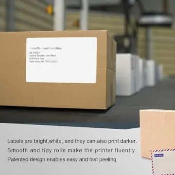 BETCKEY Compatible DYMO 4x6 Shipping Labels - 2200 Count