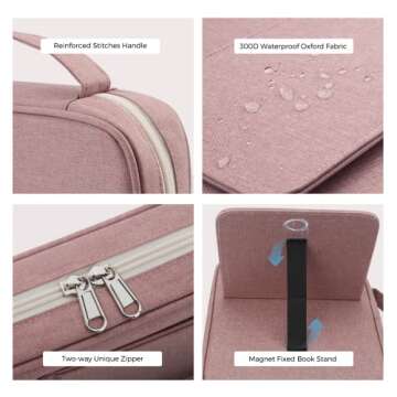 CITYCHASE Stylish Bible Covers with Book Stand for Women