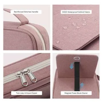 CITYCHASE Stylish Bible Covers with Book Stand for Women