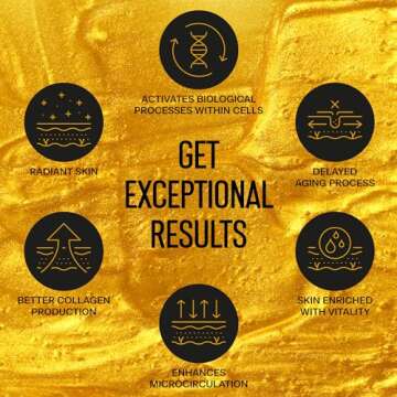 24K Gold Eye Mask - 25 Pairs - Eye Patches for Puffy Eyes, Dark Circles, Wrinkles, Fine Lines - Collagen Under Eye Mask - Anti-Aging and Moisturizing Support - with Hyaluronic Acid - All Skin Types