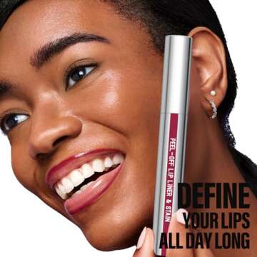 Cilrofelr Long Lasting Lip Liner Stain - Waterproof & Pigmented