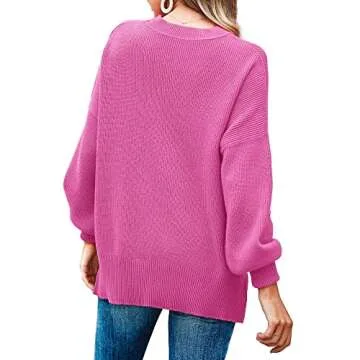 Imily Bela Trendy Oversized Pullover Fall Sweater