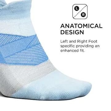 Feetures Elite Ultra Light Cushion Ankle Socks for Sports