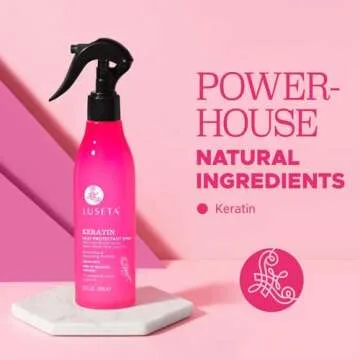 Luseta Keratin Heat Protectant Spray for Nourished Hair