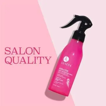 Luseta Keratin Heat Protectant Spray for Nourished Hair