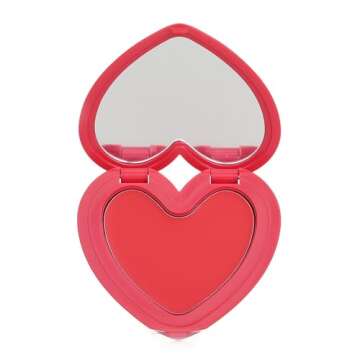 Lilybyred LUV BEAM Cheek Balm | Soft Color, Glowy Finish, Creamy Texture | Natural-Looking Flush | Korean Beauty (04 Heart Attack Red)