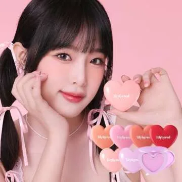 Lilybyred LUV BEAM Cheek Balm | Soft Color, Glowy Finish, Creamy Texture | Natural-Looking Flush | Korean Beauty (04 Heart Attack Red)