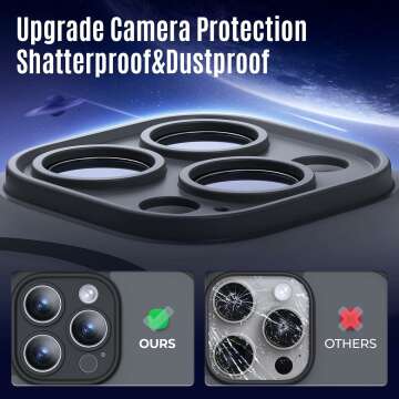 iPhone 15 Pro Case with Privacy and Military Drop Protection