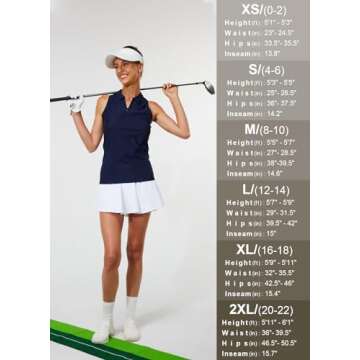 Hiwzffy Pleated Tennis Skirts for Women High Waisted Golf Skorts Tummy Control Skirts with Shorts Pockets Lightweight Green M