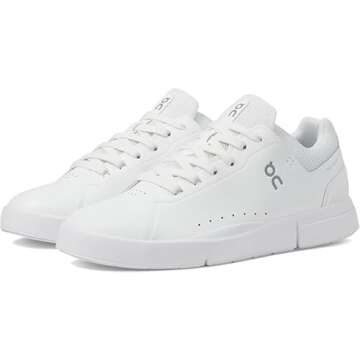 On Men's The Roger Advantage Sneakers - Stylish White Athletic Footwear