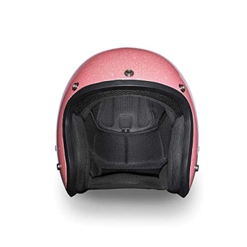 Daytona Cruiser Helmet - Stylish DOT Approved 3/4 Shell for Riders