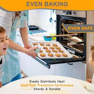 Buy Joyfair Stainless Steel Baking Sheet Pan, 17.5 Inch