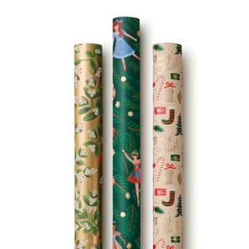 RIFLE PAPER CO. Gift Wrap Bundle – Joyful Holiday Wrapping