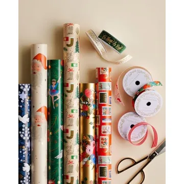 RIFLE PAPER CO. Gift Wrap Bundle – Joyful Holiday Wrapping