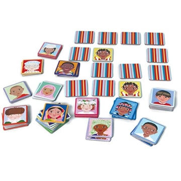 eeBoo I Never Forget a Face Educational Memory Game