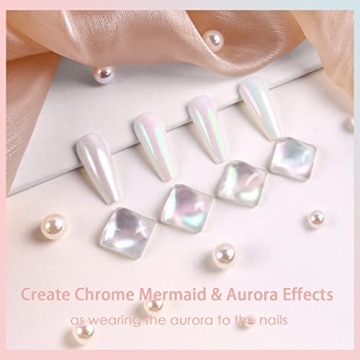 Allstarry Chrome Nail Powder for Stunning Nail Art