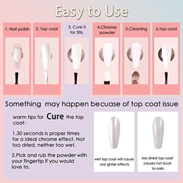 Allstarry Chrome Nail Powder for Stunning Nail Art