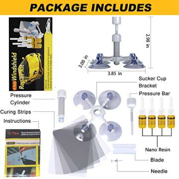 Windshield Repair Kit 2025 - Fast, Effective & Durable