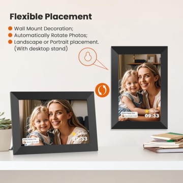 Uhale 10.1 Inch WiFi Digital Photo Frame with HD Display