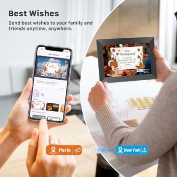 Uhale 10.1 Inch WiFi Digital Photo Frame with HD Display