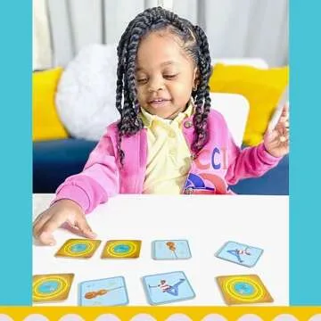 Upbounders- Musical Crossroads - Memory Matching Game for Toddlers - 24 Playing Card Pairs - Sweet Music Game Kids - Piano Singing - Ages 3+