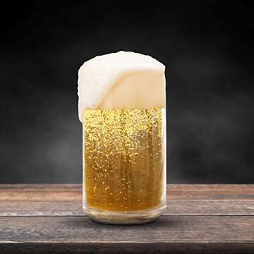 Stylish DISCOUNT PROMOS Beer Can Glasses Set of 10 - USA Made