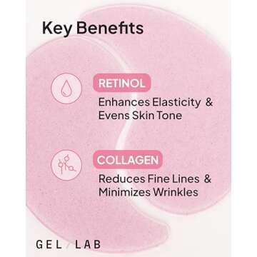 Gel Lab RENEW Collagen & Retinol Eye Patches - Brighten Skin