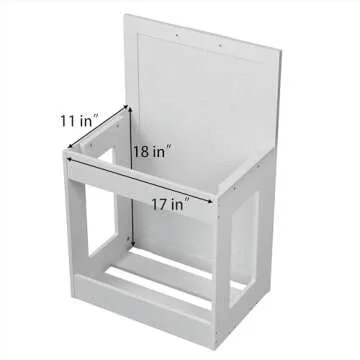 OLD CAPTAIN Modern Tilt Out Trash Cabinet for Kitchen