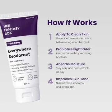 Her Fantasy Box Everywhere Deodorant with Probiotics