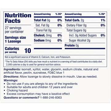 Biotene Lozenges, Dry Mouth Lozenges for Fresh Breath, Refreshing Mint, 27 Count