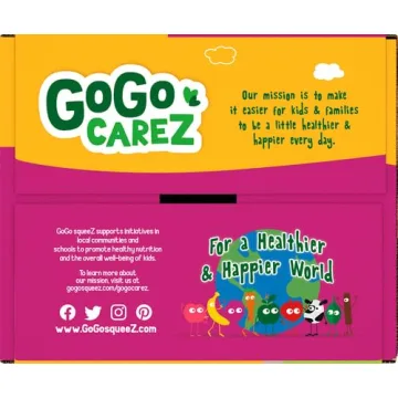 GoGo SqueeZ Variety Pack - Pedal Peach & Boulder Berry