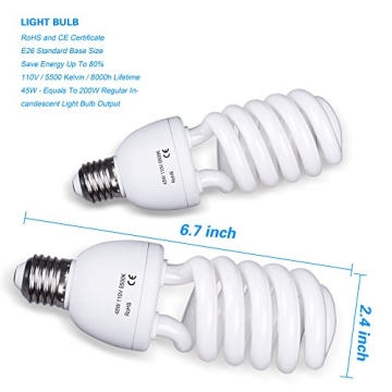 EMART Photography Lighting Kit for Stunning Portraits