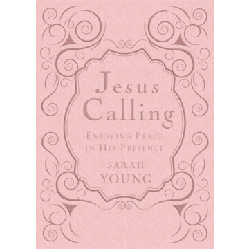 Jesus Calling: Pink Leathersoft 365-Day Devotional with Scripture References
