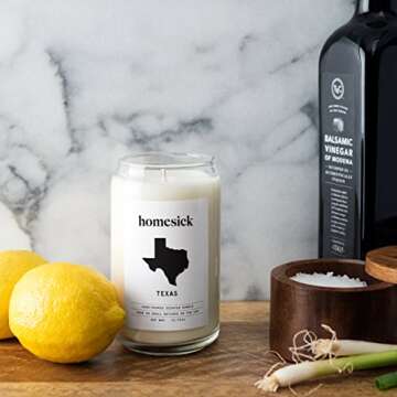 Homesick Scented Candle, Books