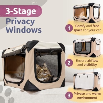 Soft-Sided Cat & Dog Carrier for Easy Travel