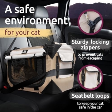 Soft-Sided Cat & Dog Carrier for Easy Travel