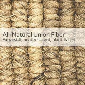 REDECKER Curved Dish Brush, Natural Union Plant Fiber Bristles, Ergonomic Design with Oiled Beechwood Handle, 10-3/5 Inches, Set of 2, Made in Germany - Union Bristle Scrubber