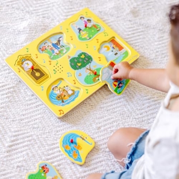 Engaging Musical Puzzle for Toddlers by Melissa & Doug