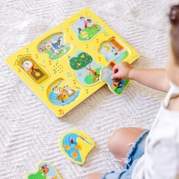 Engaging Musical Puzzle for Toddlers by Melissa & Doug