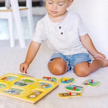 Engaging Musical Puzzle for Toddlers by Melissa & Doug