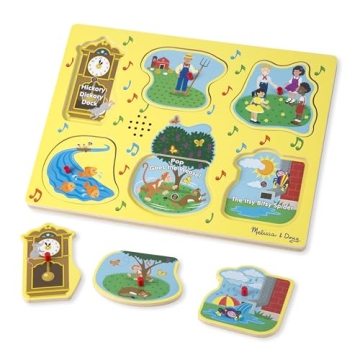 Engaging Musical Puzzle for Toddlers by Melissa & Doug