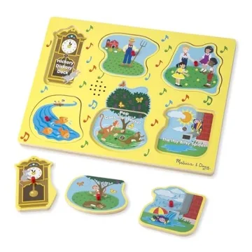 Engaging Musical Puzzle for Toddlers by Melissa & Doug
