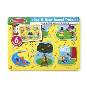 Engaging Musical Puzzle for Toddlers by Melissa & Doug