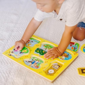 Engaging Musical Puzzle for Toddlers by Melissa & Doug